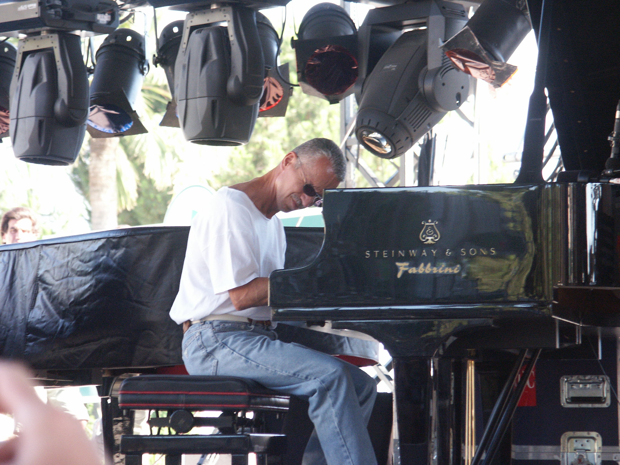 Keith Jarrett al piano