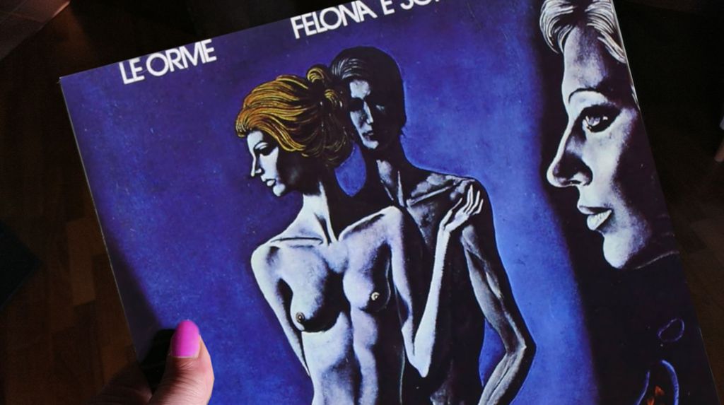 la copertina del disco